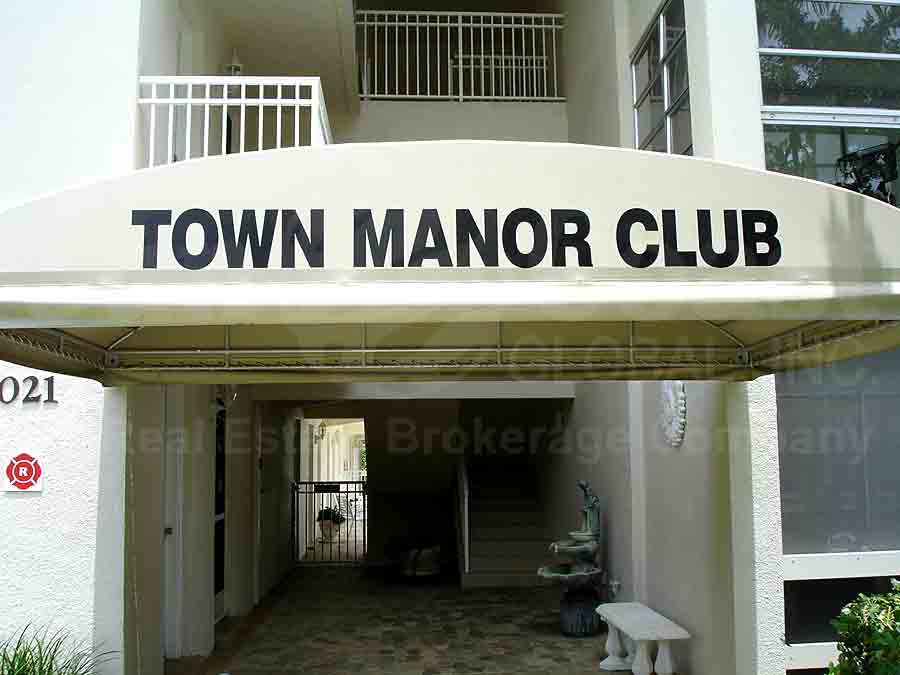 Town Manor Entrance